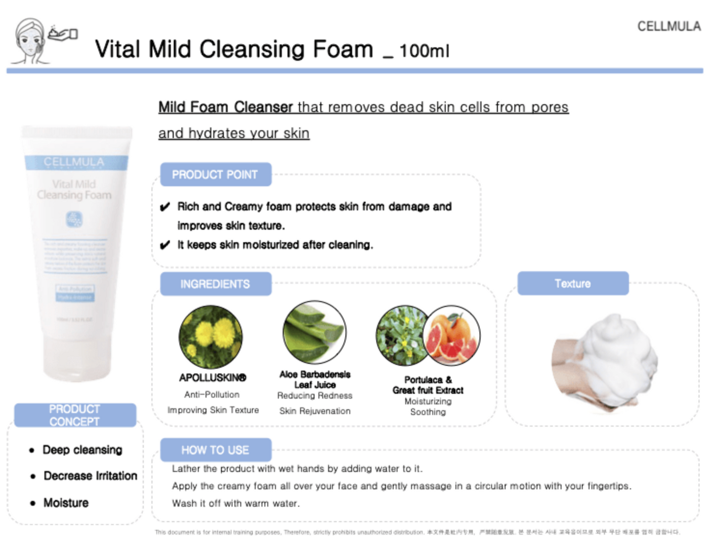 VITAL MILD | Cleansing Foam